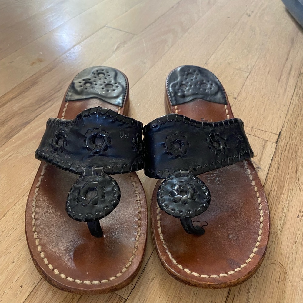 Jack Rogers Black size 7